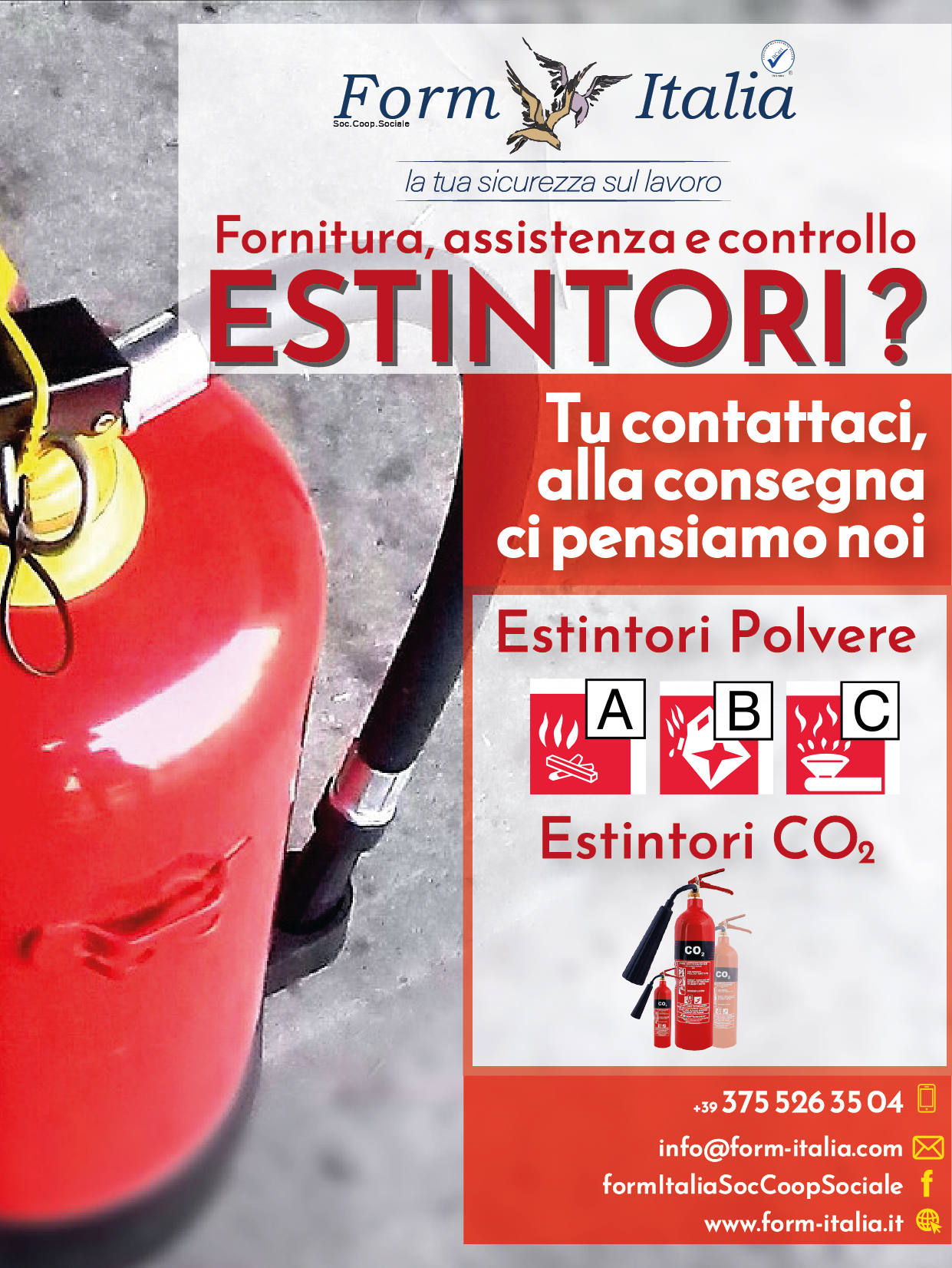 Fornitura, assistenza e controllo ESTINTORI